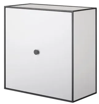 Audo Frame 42 med dörr 21X42X42 Ljusgrå